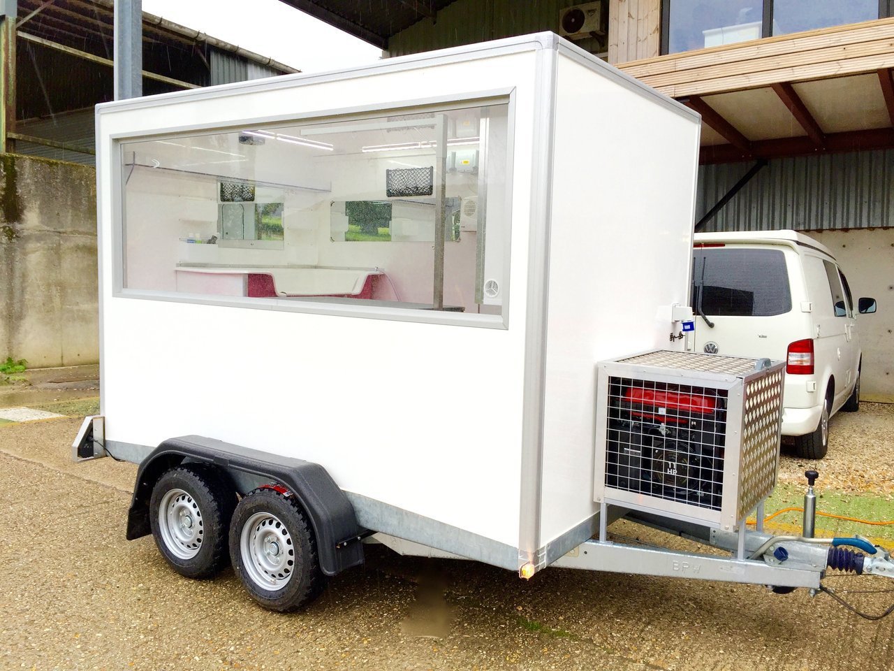 Pet Grooming Trailer