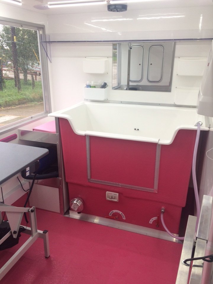 Pet Grooming Trailer
