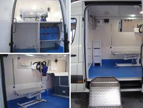 grooming vans for sale uk