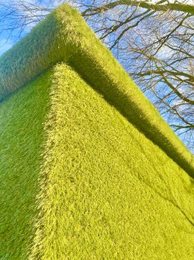Turf covered pod