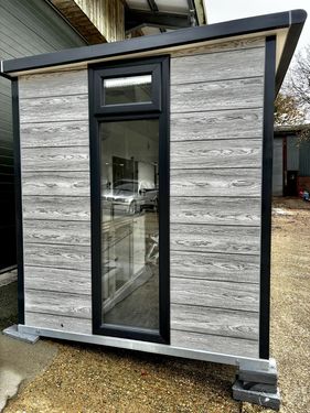 Large Dark grey custom pod
